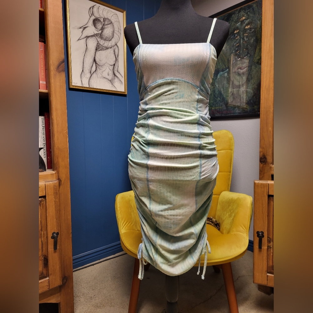 Derek Heart Pastel Tie Dye Dress Size M